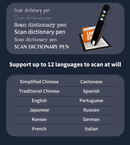 116 Language Translator 2024 Smart Pen Scan Translation Pen for Text Reading Smart Translator