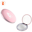Compact Mirror With LED Light - USB Rechargeable Pocket LED Mirror