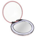 Compact Mirror With LED Light - USB Rechargeable Pocket LED Mirror