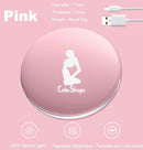 Compact Mirror With LED Light - USB Rechargeable Pocket LED Mirror