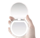 Compact Mirror With LED Light - USB Rechargeable Pocket LED Mirror