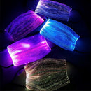 Face Mask with LED Light - Multi - Colours Face Light Up Mask Party Accessories
