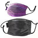 Face Mask with LED Light - Multi - Colours Face Light Up Mask Party Accessories