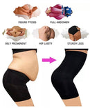 High Waist Shaping Panties for Women - Black Belly Shaper Bum Lifter