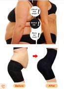 High Waist Shaping Panties for Women - Black Belly Shaper Bum Lifter
