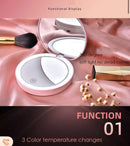 LED Light Pocket Mirror - USB Rechargeable Make - Up Double Mirror LED Mirror
