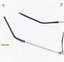Retro Computer Glasses - Anti Blue Light blocking Anti Glare Glasses Computer Glasses