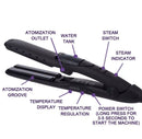 Steam Hair Straightener - Ceramic Plates with Flat Irons Hair Straightener