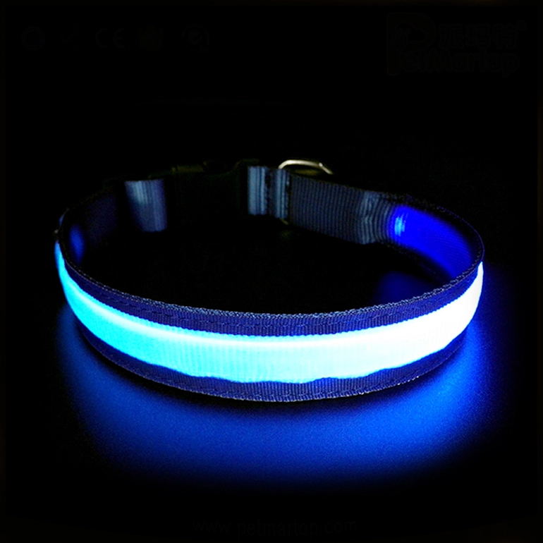 Led Light Dog Collar For Dogs, Light Up Collar for Dogs USB Rechargeable