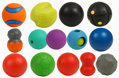 indestructible dog balls