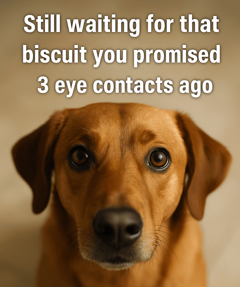 👁️ Eye Contact with My Dog: Are They Trying to Tell Me Something (or Transfer Thoughts)?