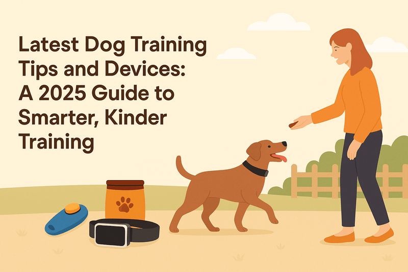Latest Dog Training Tips and Devices: A 2025 Guide to Smarter, Kinder Training