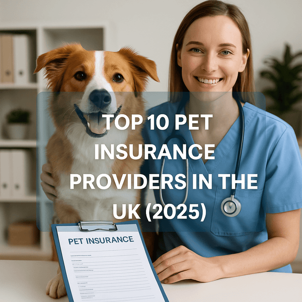 🐾 Top 10 Pet Insurance Providers in the UK for 2025 - Calmshops.co.uk
