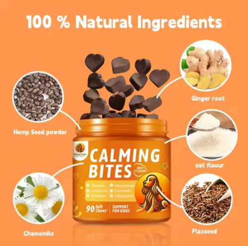 Vet-Recommended Calming Treats for Dogs: A Guide to Stress Relief