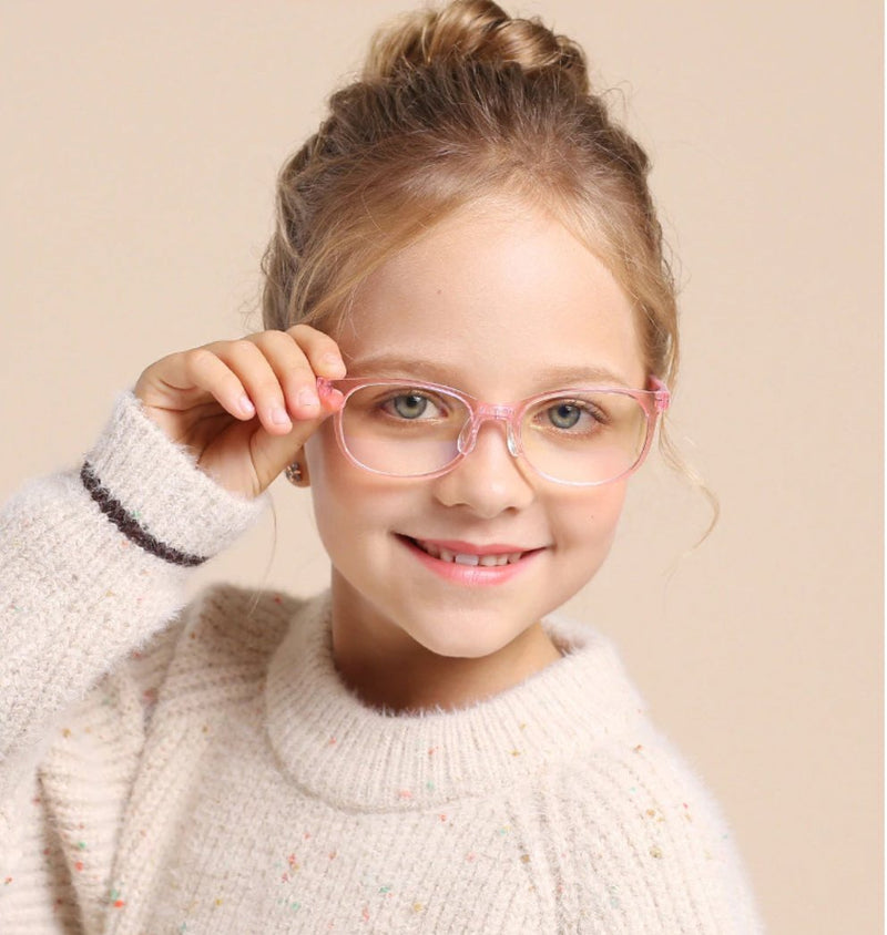Anti Blue Light Glasses For Kids Gaming Video Computer Eye Glasses Blue Light Filter - Calmshops.co.uk