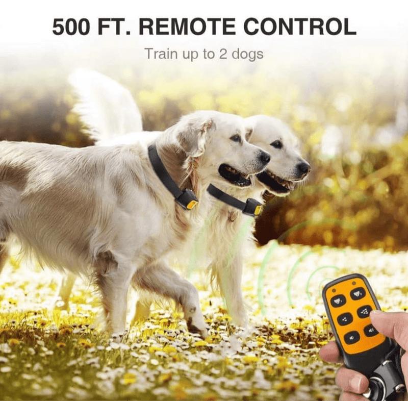Automatic & Remote - Controlled Citronella Dog Spray Collar – No Shock, Rechargeable, Humane Bark Training Dog Collar