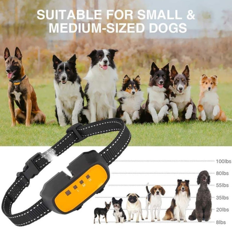 Automatic & Remote - Controlled Citronella Dog Spray Collar – No Shock, Rechargeable, Humane Bark Training Dog Collar