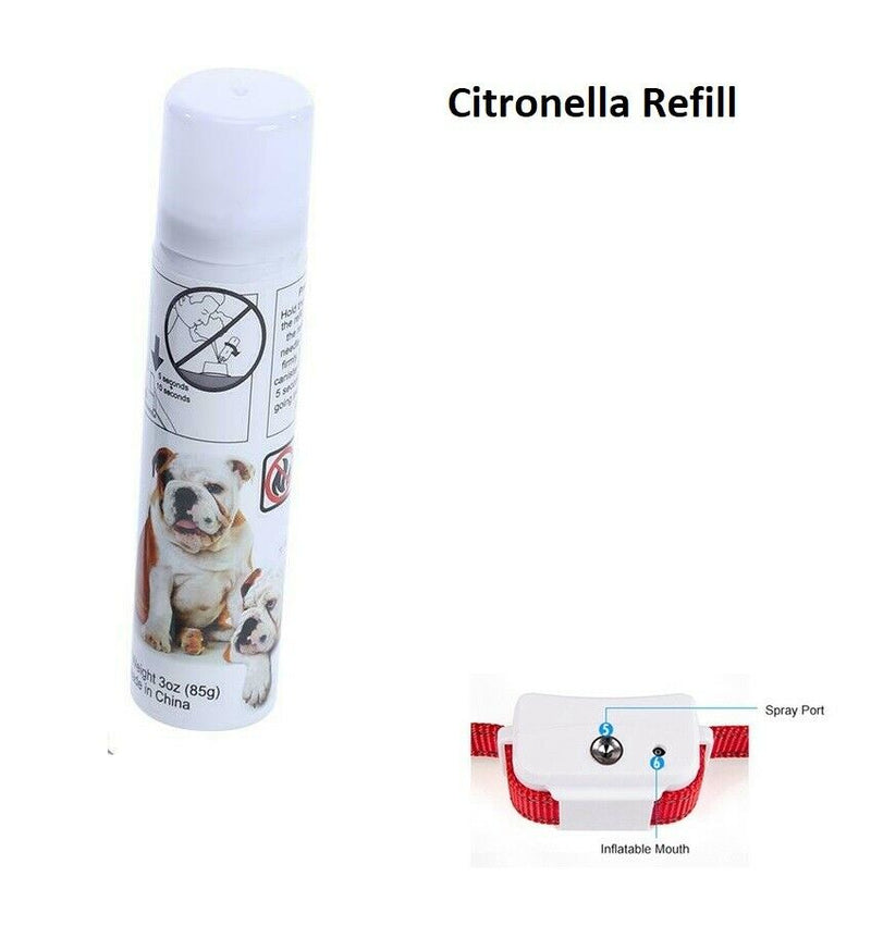 Citronella Spray Refill Stop Bark Spray Dog Collar - Calmshops.co.uk