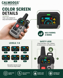 CALMDOGS Citronella Spray Dog Training Collar with Remote