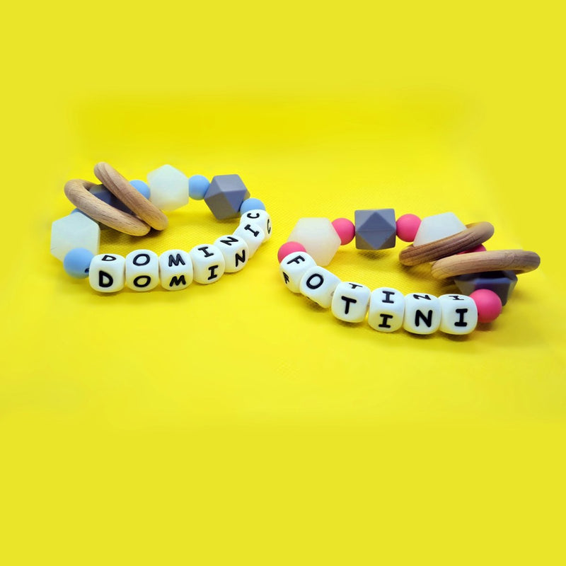 Handmade Name Bracelet, Personalised Name Bracelet, Perfect Gift For a Baby - Calmshops.co.uk