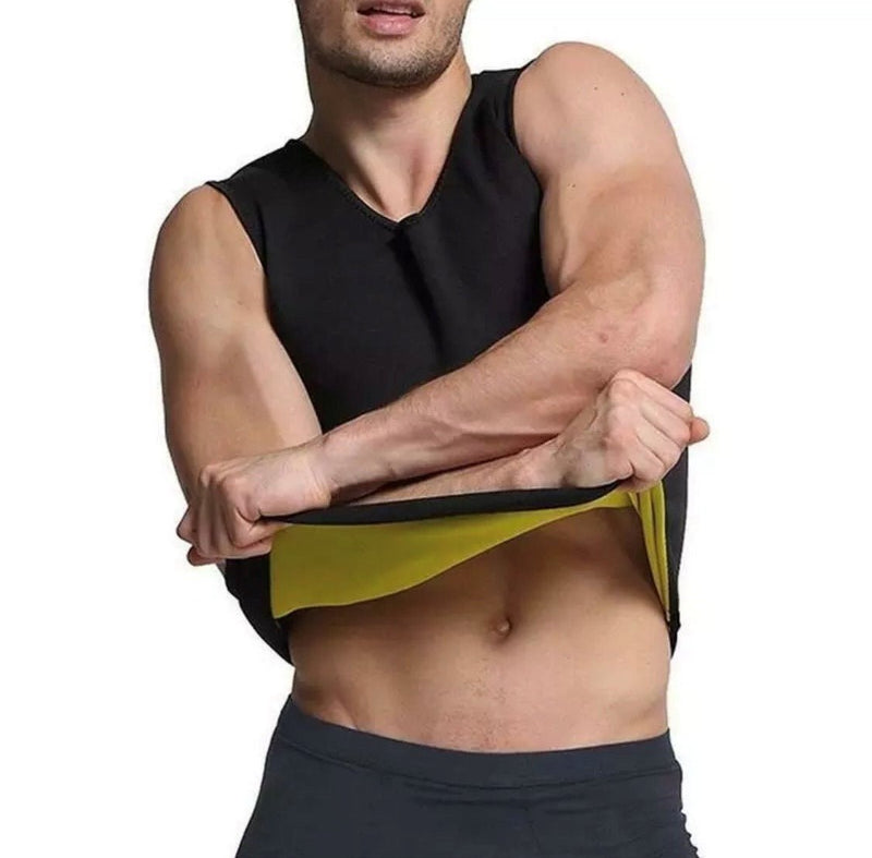 Men Sauna Vest - Slimming Sweat Vest - Calmshops.co.uk