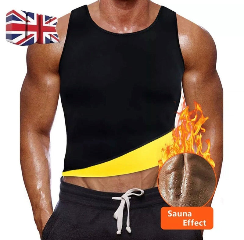 Men Sauna Vest - Slimming Sweat Vest - Calmshops.co.uk