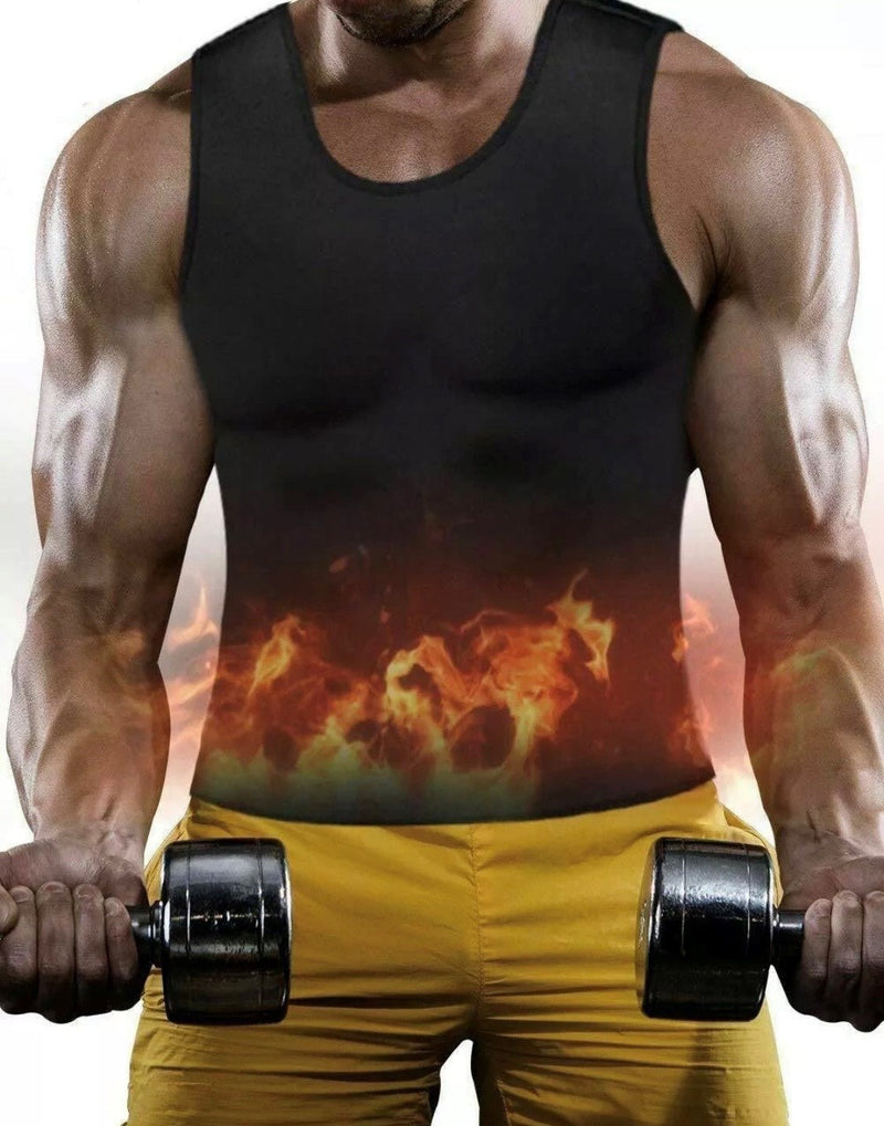 Men Sauna Vest - Slimming Sweat Vest - Calmshops.co.uk
