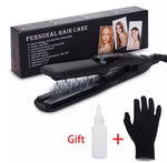 Steam Hair Straightener - Ceramic Plates with Flat Irons Hair Straightener