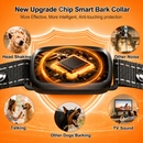 Automatic bark collar detecting and responding to dog barking scenarios