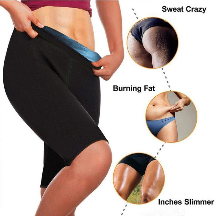 Sweat Shaping Sauna Pants Slimming Sweat Shorts Sweat Shaper