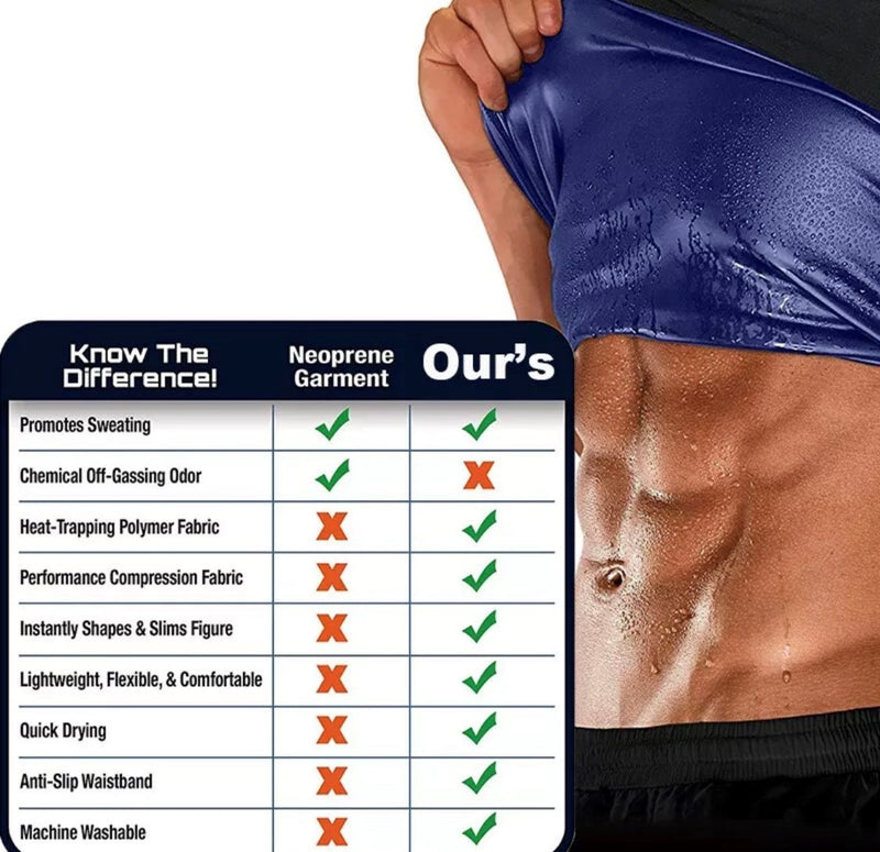 Sweat Shaper Sauna Slimming Vest For Petite Men or Women