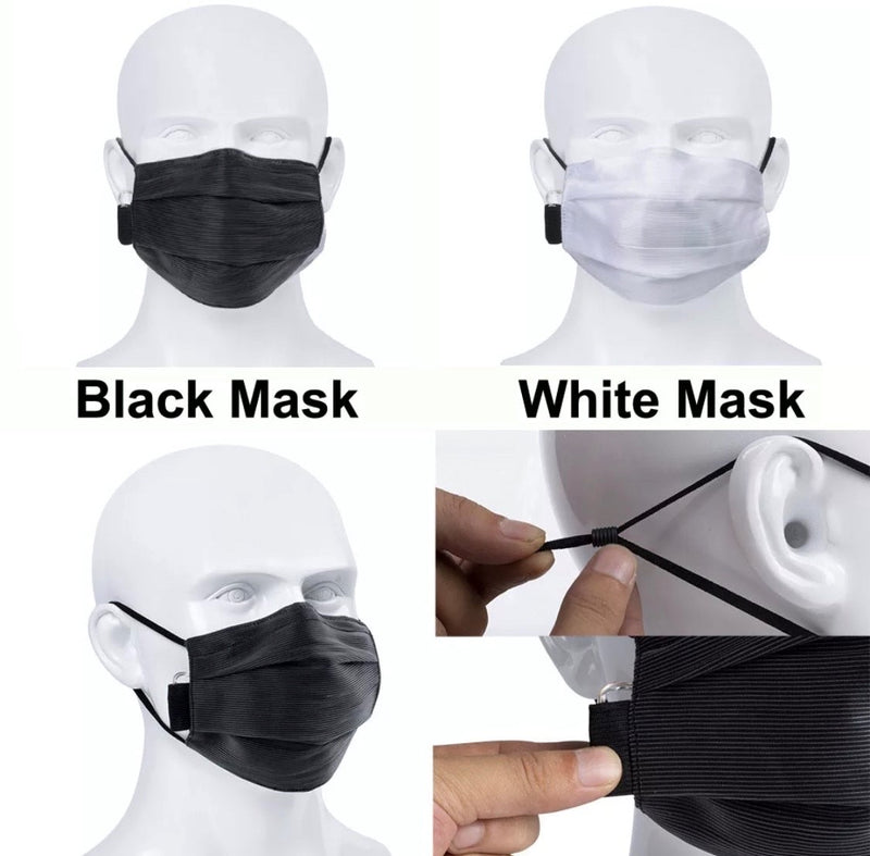 Face Mask with LED Light - Multi-Colours Face Light Up Mask