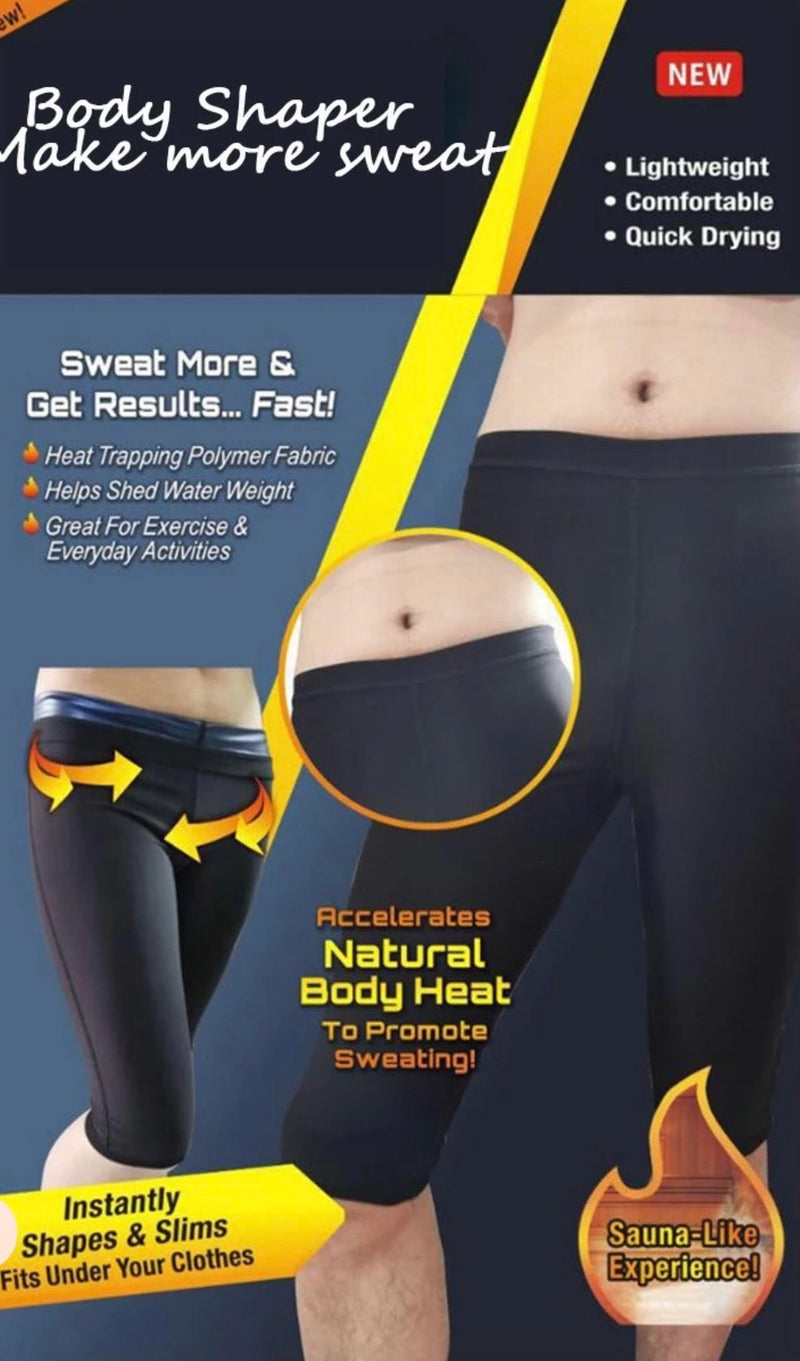 Sweat Shaping Sauna Pants - Slimming Sweat Shorts Sweatshaper