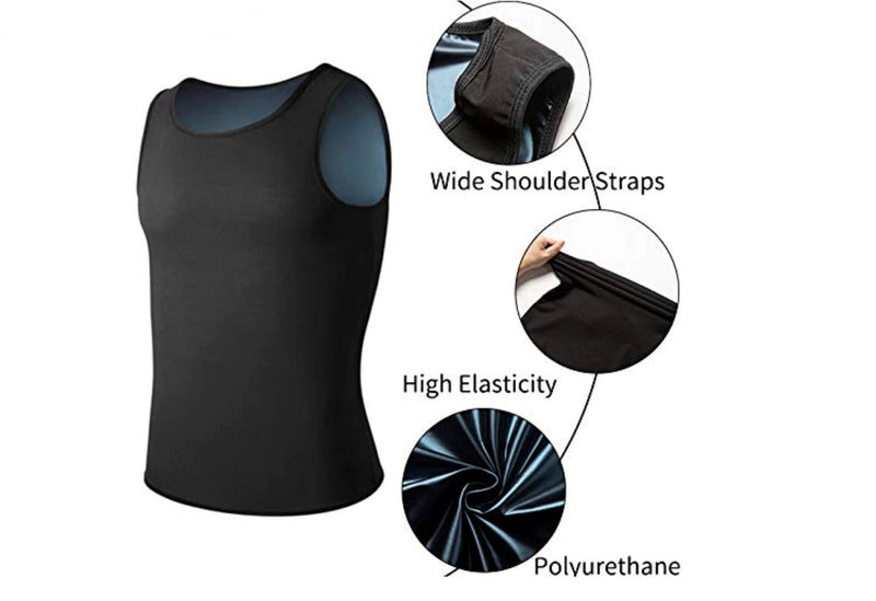 Sweat Shaper Sauna Slimming Vest For Petite Men or Women