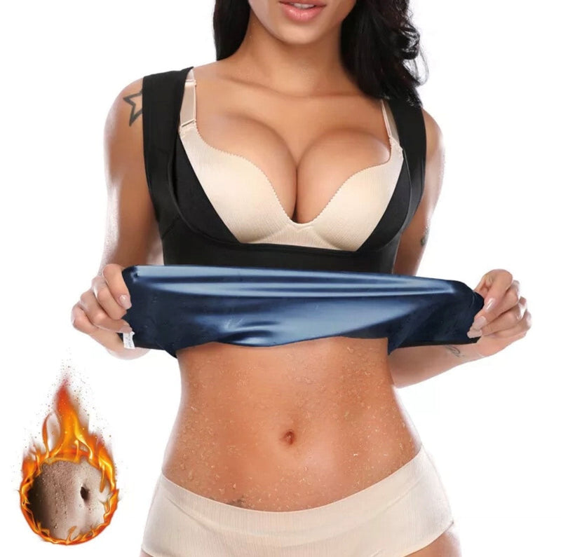 Sweat Shaper Sauna Slimming Vest For Petite Men or Women